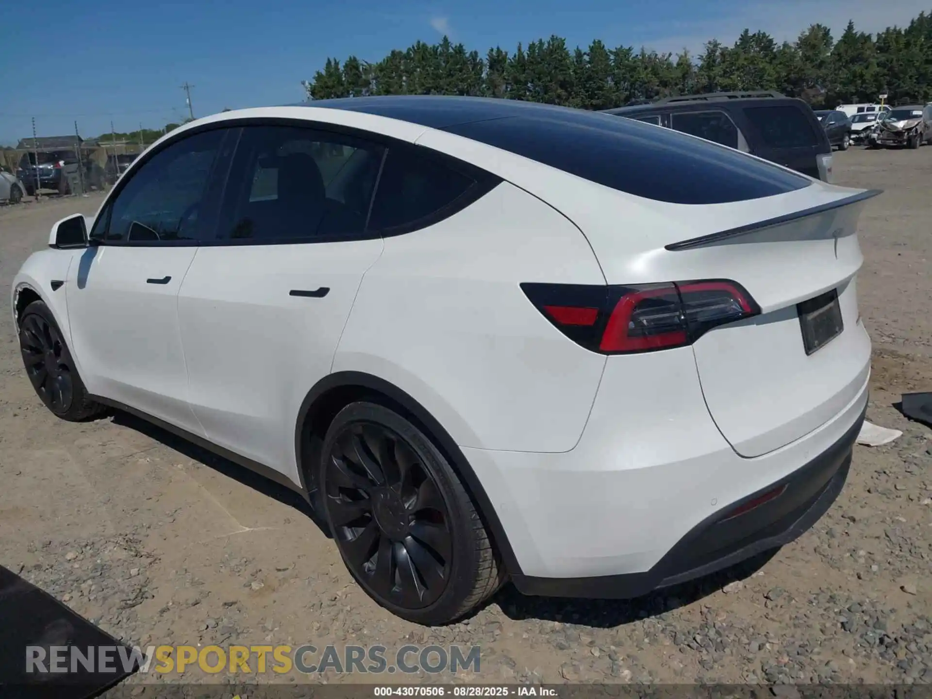 3 Фотография поврежденного автомобиля 7SAYGDEF8NF455774 TESLA MODEL Y 2022