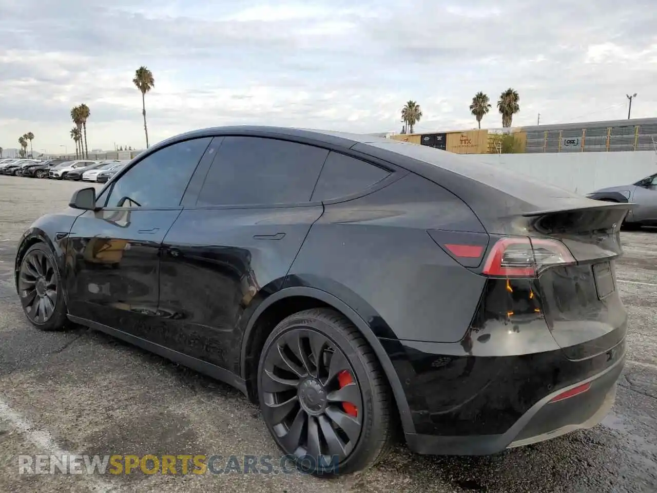 2 Photograph of a damaged car 7SAYGDEF8NF485308 TESLA MODEL Y 2022