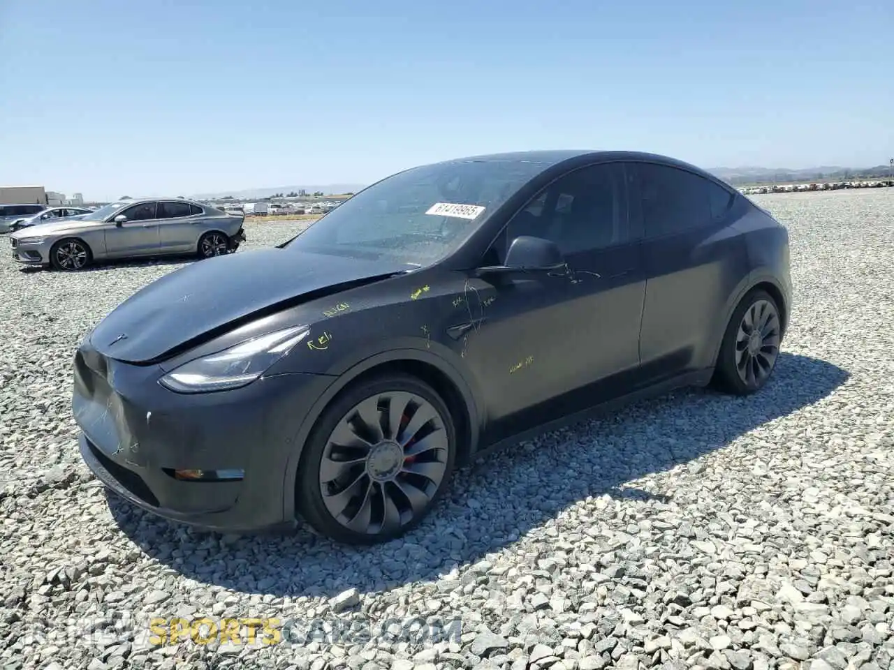 1 fotografías del automóvil dañado 7SAYGDEF8NF492954 TESLA MODEL Y 2022