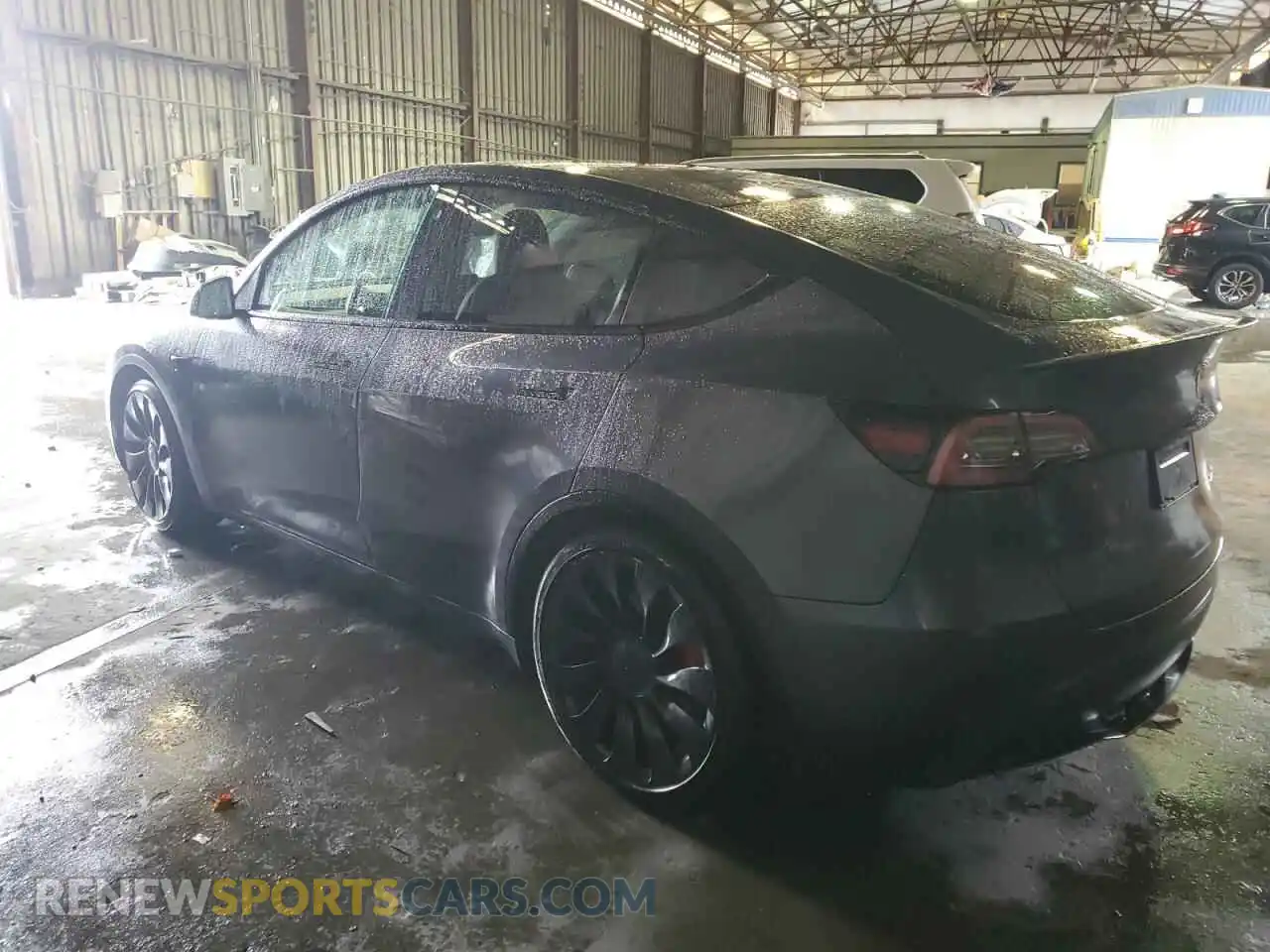 2 Photograph of a damaged car 7SAYGDEF8NF511955 TESLA MODEL Y 2022