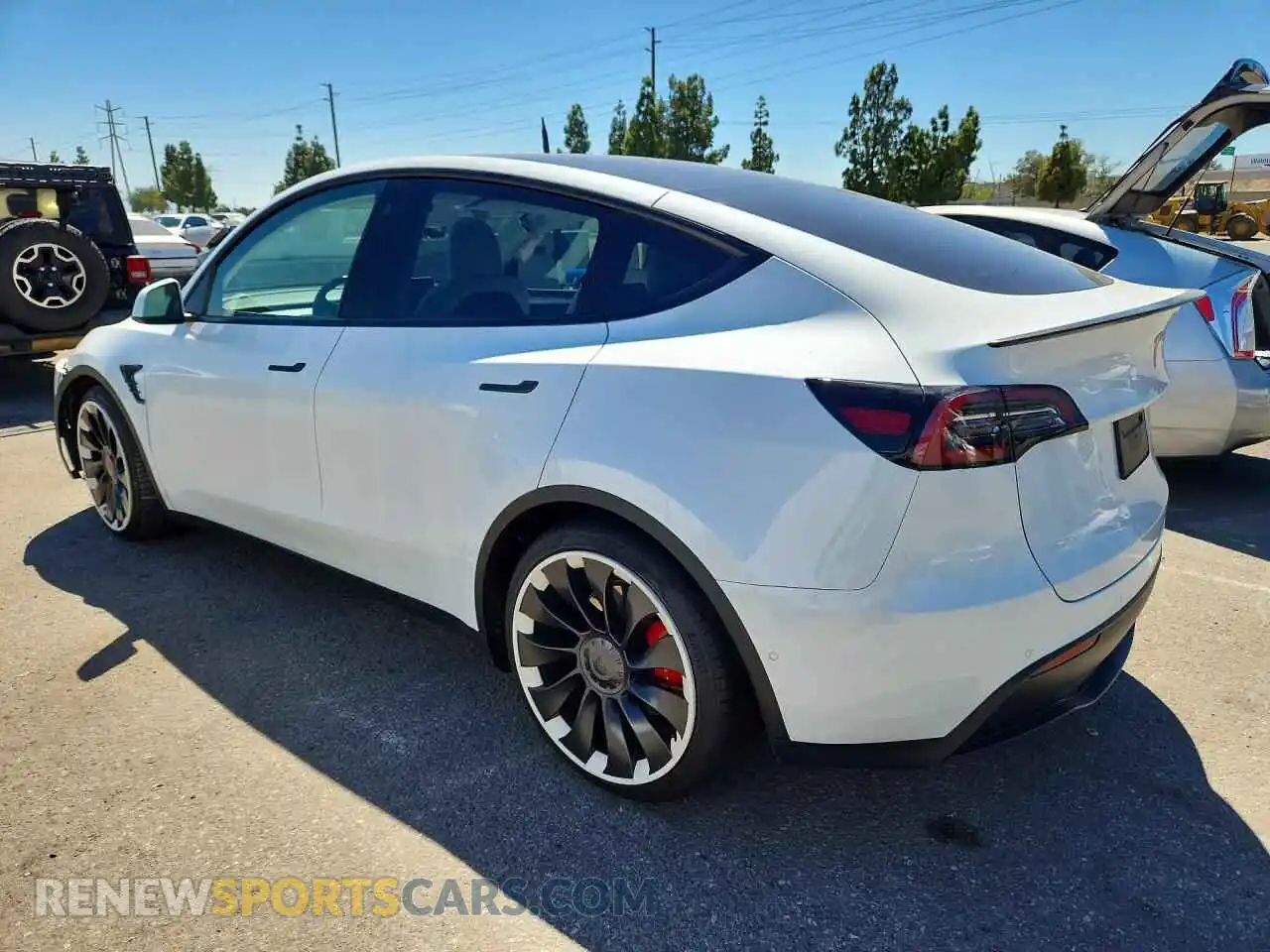 2 Фотография поврежденного автомобиля 7SAYGDEF8NF538346 TESLA MODEL Y 2022