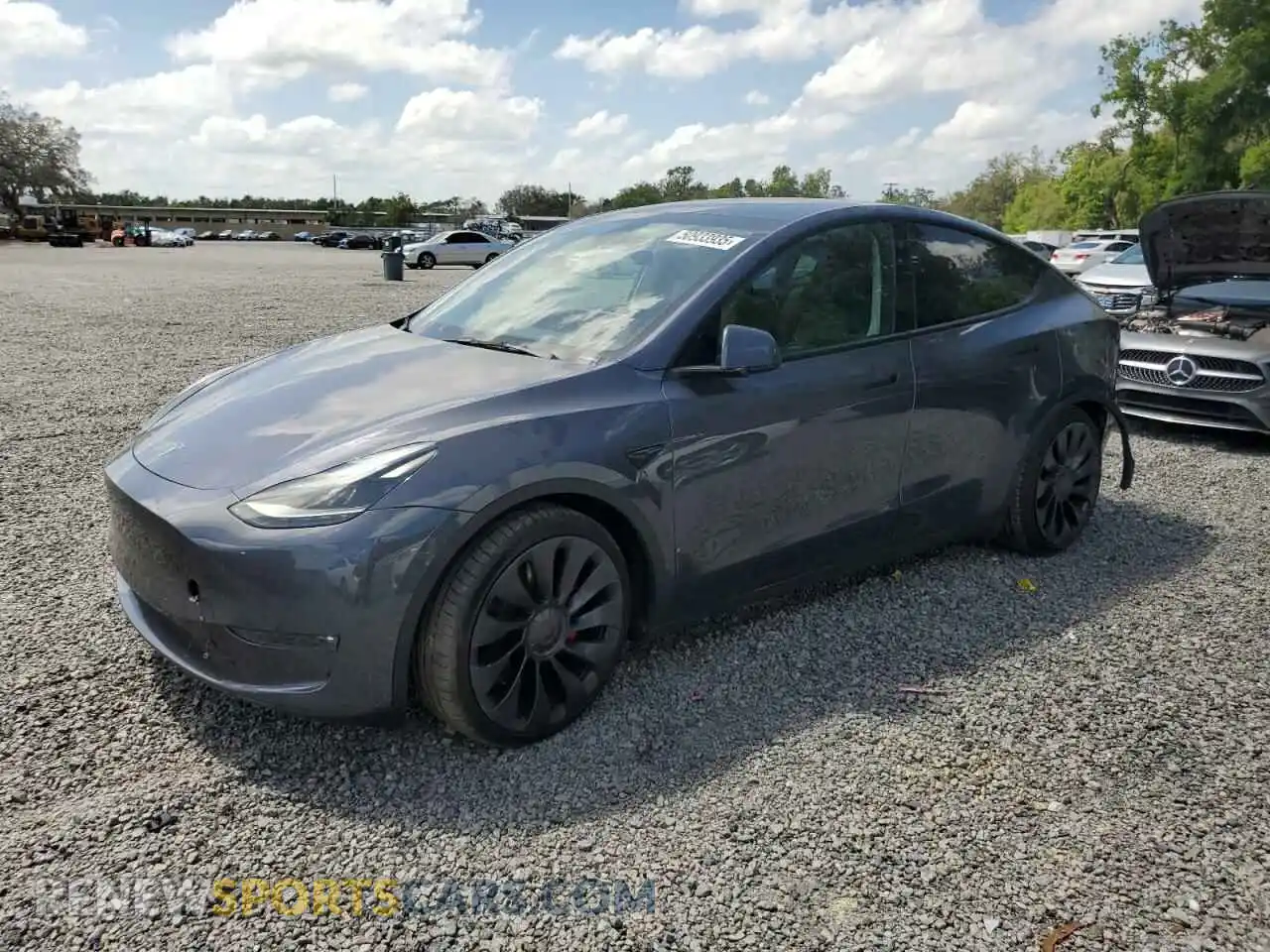 1 fotografías del automóvil dañado 7SAYGDEF8NF538475 TESLA MODEL Y 2022