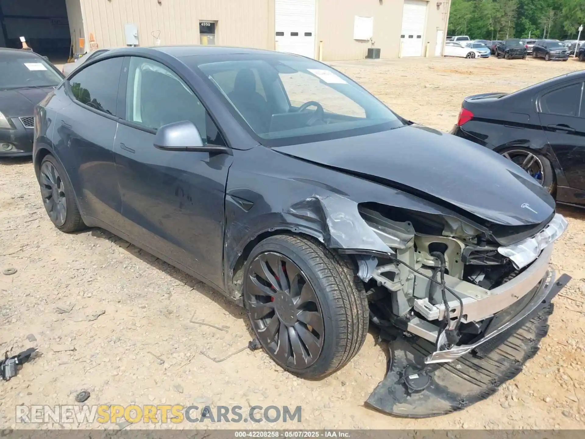 1 Фотография поврежденного автомобиля 7SAYGDEF8NF541196 TESLA MODEL Y 2022