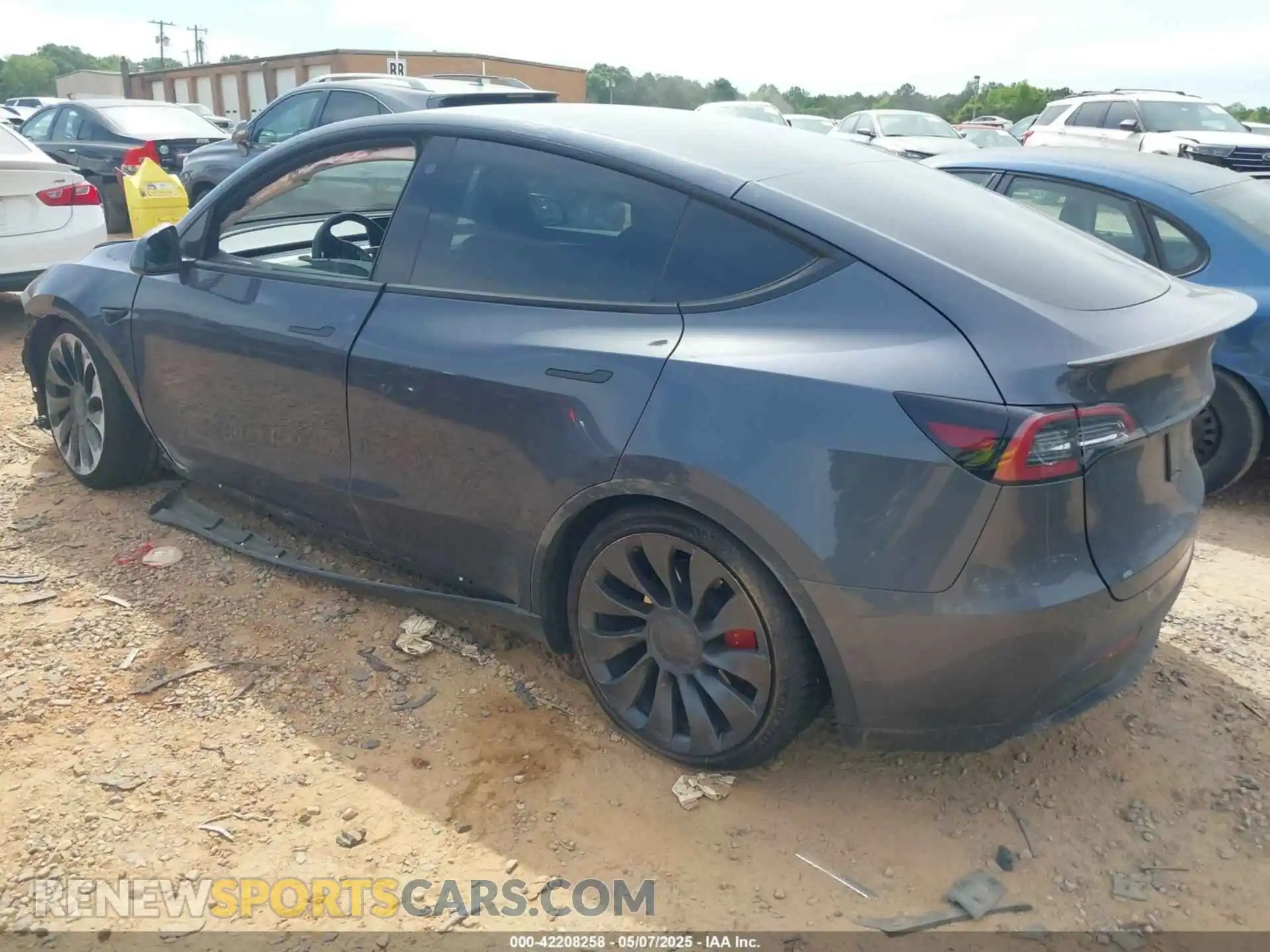 3 Фотография поврежденного автомобиля 7SAYGDEF8NF541196 TESLA MODEL Y 2022