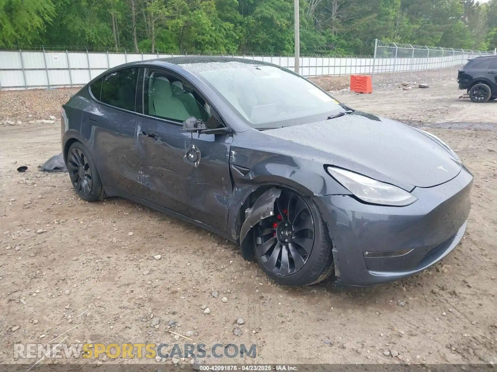 1 Photograph of a damaged car 7SAYGDEF9NF377005 TESLA MODEL Y 2022