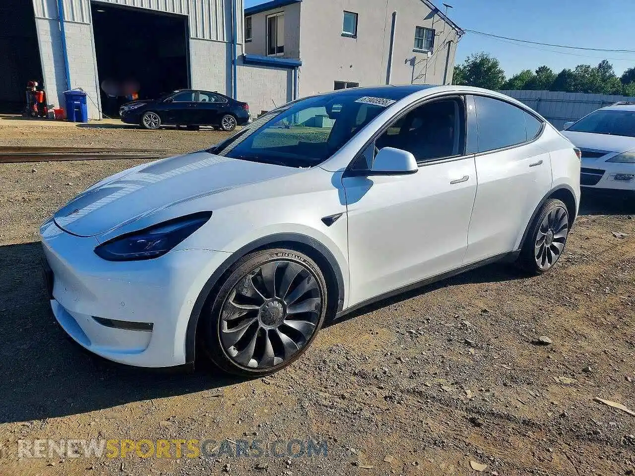 1 Photograph of a damaged car 7SAYGDEF9NF377716 TESLA MODEL Y 2022