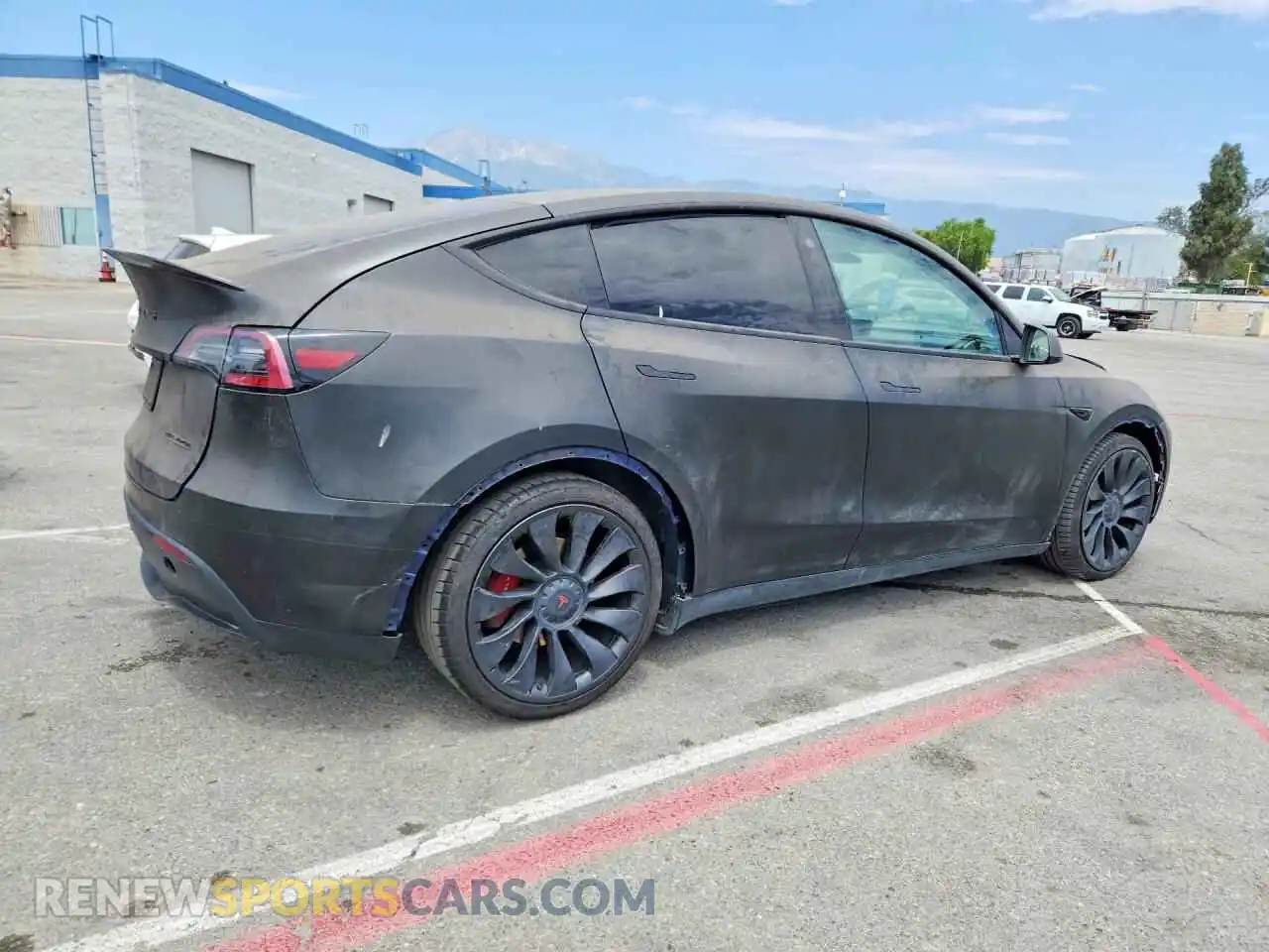 3 Photograph of a damaged car 7SAYGDEF9NF387615 TESLA MODEL Y 2022