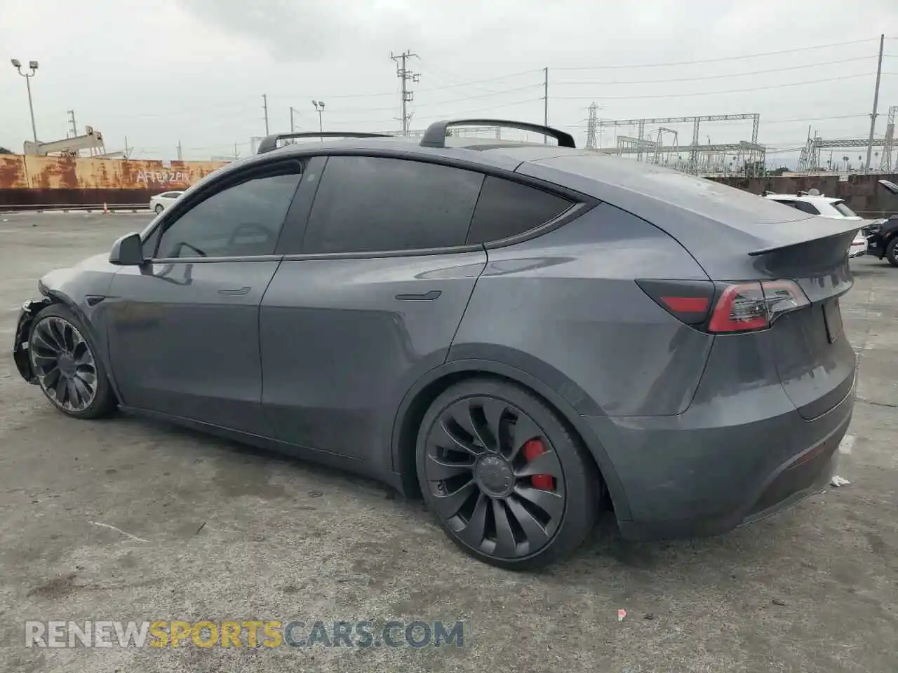 2 Photograph of a damaged car 7SAYGDEF9NF405384 TESLA MODEL Y 2022