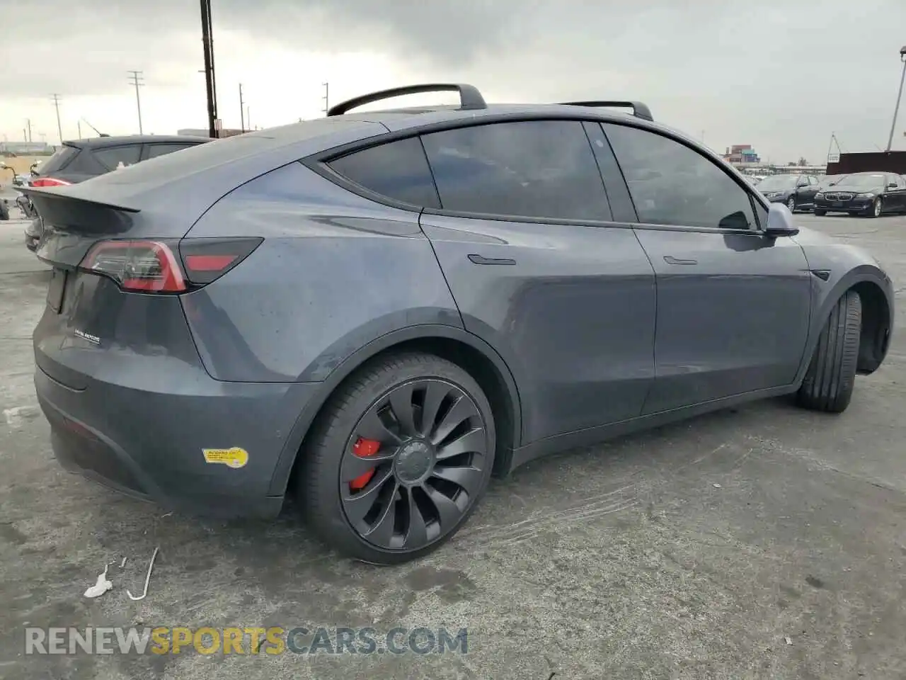 3 Photograph of a damaged car 7SAYGDEF9NF405384 TESLA MODEL Y 2022