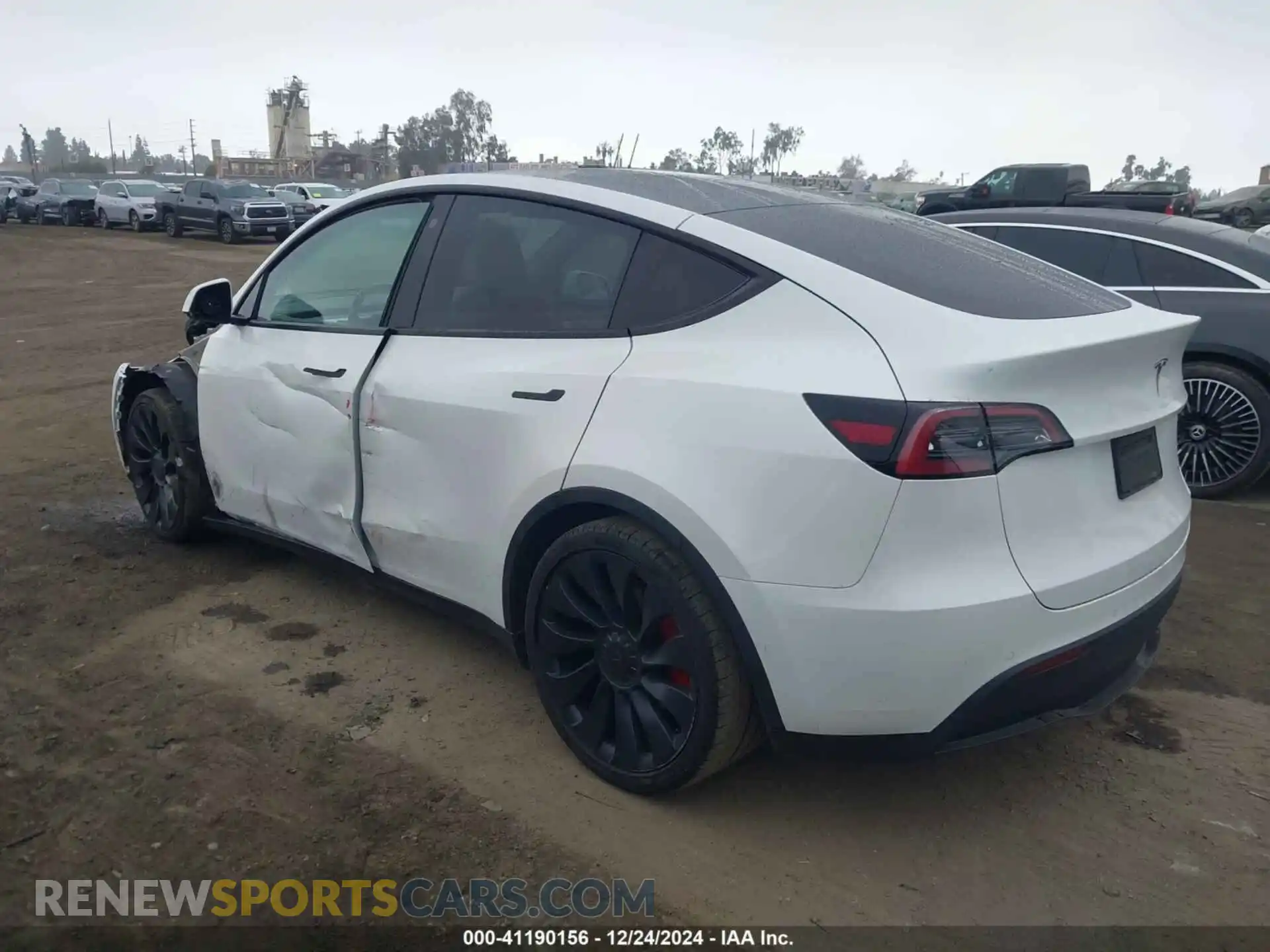 3 Photograph of a damaged car 7SAYGDEF9NF408320 TESLA MODEL Y 2022