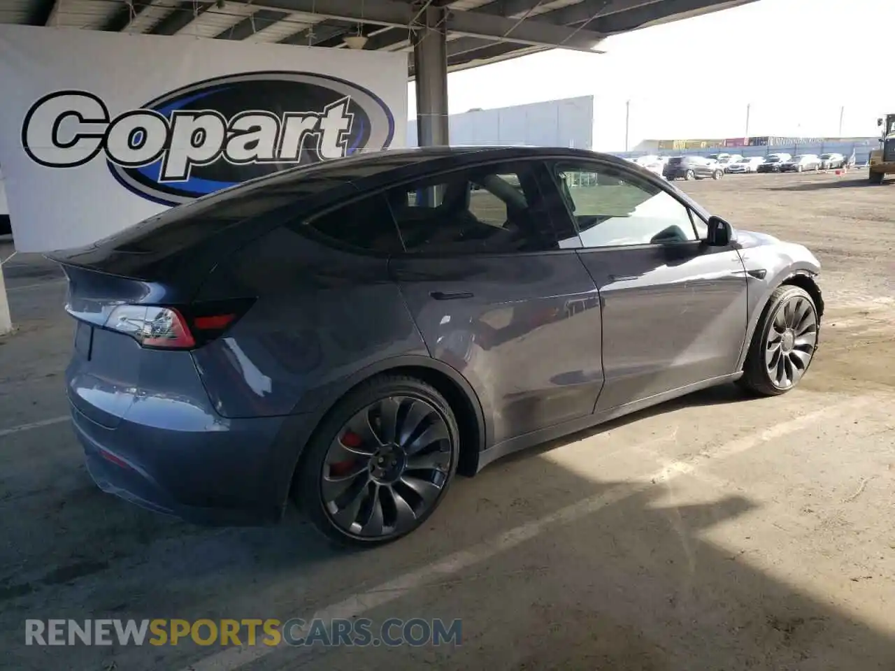 3 fotografías del automóvil dañado 7SAYGDEF9NF411721 TESLA MODEL Y 2022