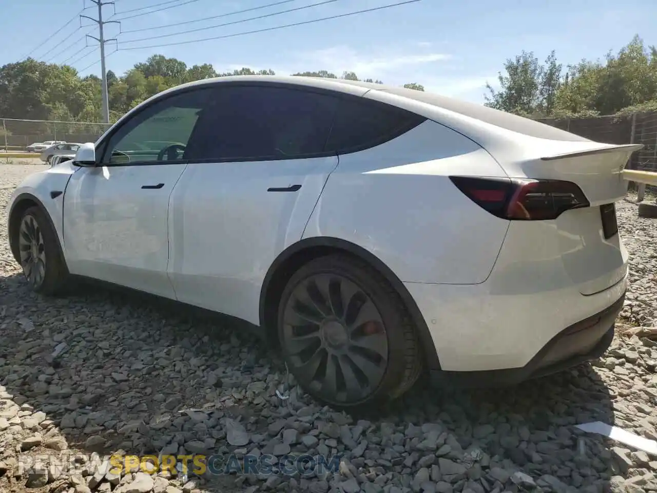 2 Photograph of a damaged car 7SAYGDEF9NF463043 TESLA MODEL Y 2022