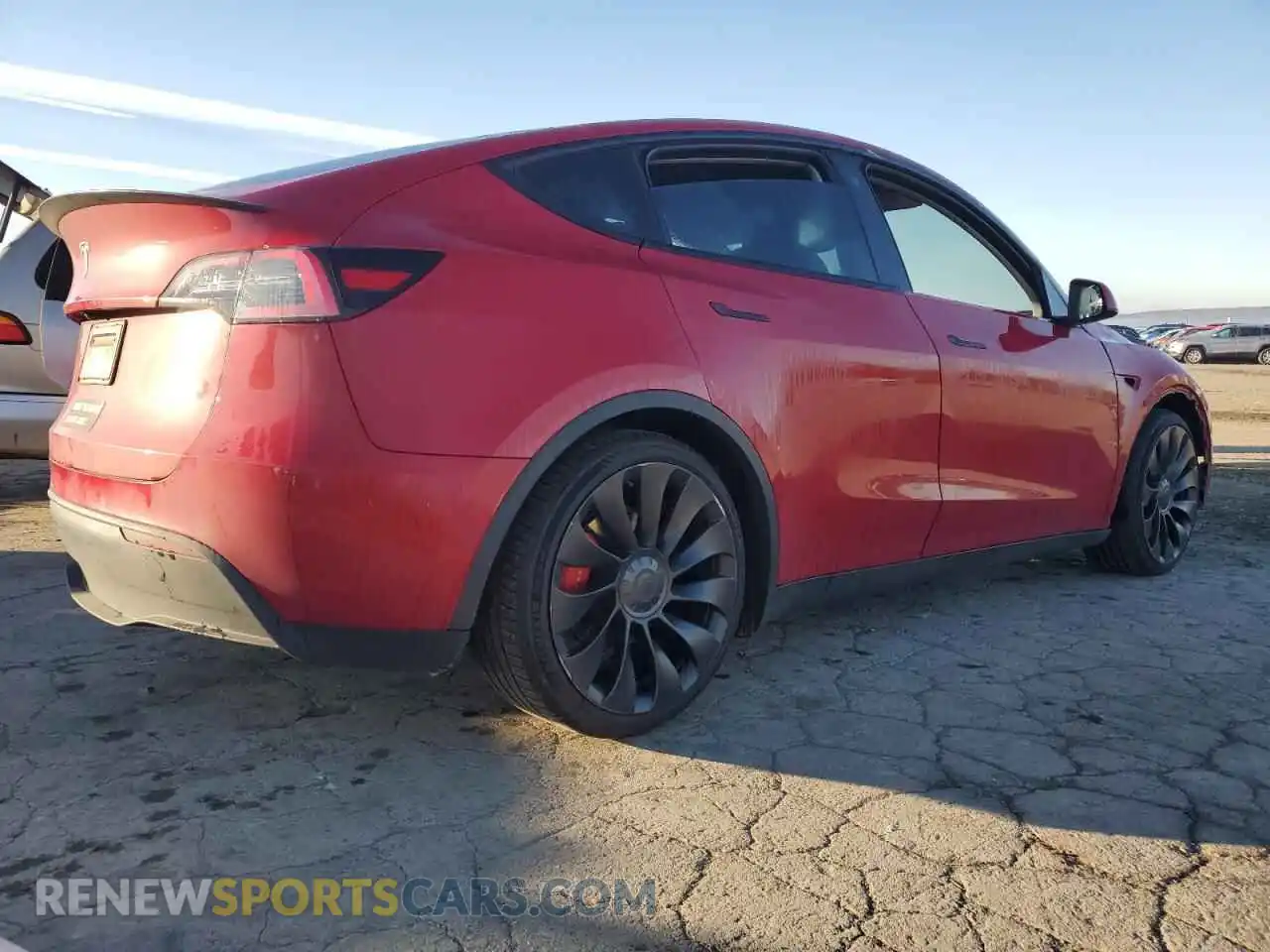 3 Photograph of a damaged car 7SAYGDEF9NF466945 TESLA MODEL Y 2022