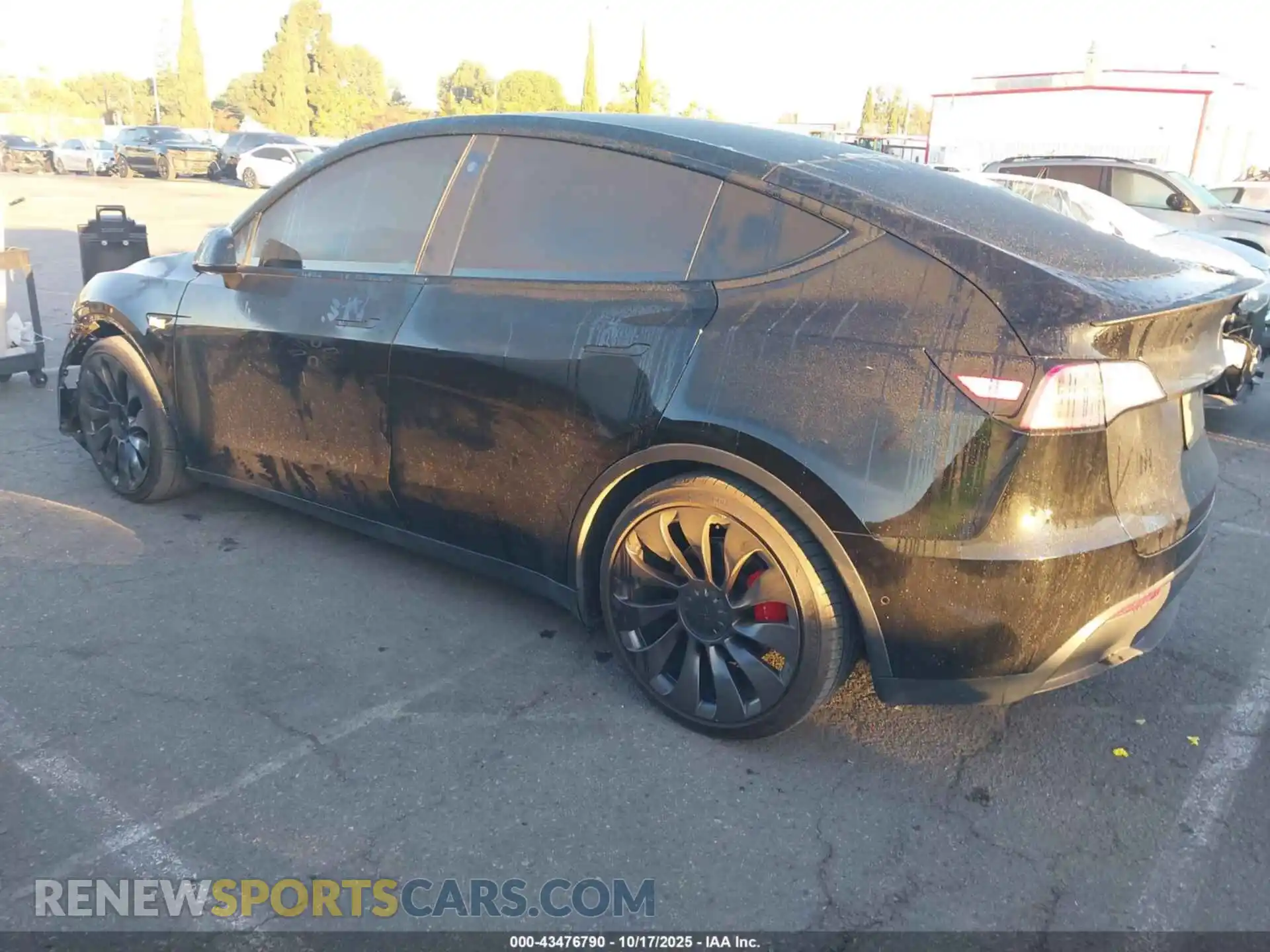 3 Photograph of a damaged car 7SAYGDEFXNF341730 TESLA MODEL Y 2022