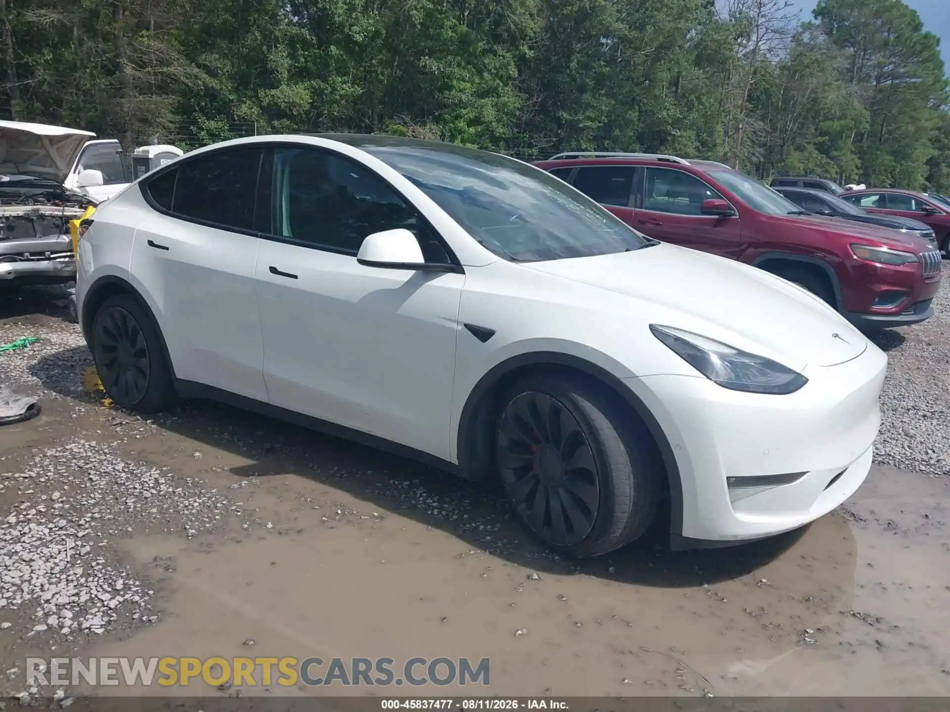 1 Photograph of a damaged car 7SAYGDEFXNF380169 TESLA MODEL Y 2022