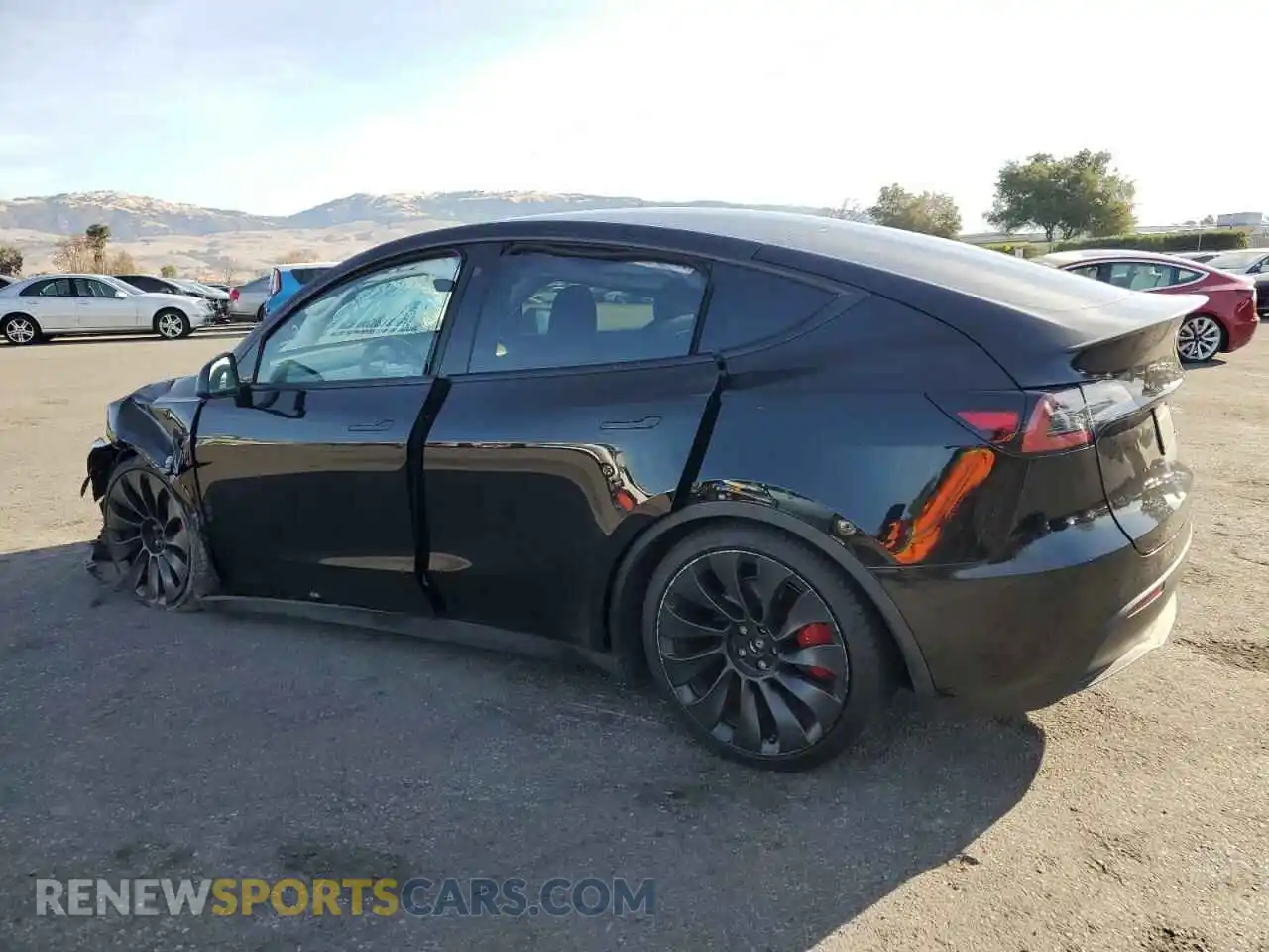 2 Фотография поврежденного автомобиля 7SAYGDEFXNF390779 TESLA MODEL Y 2022