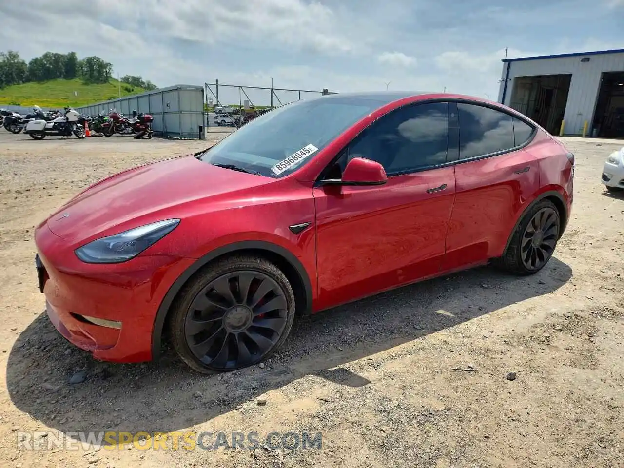 1 Photograph of a damaged car 7SAYGDEFXNF399563 TESLA MODEL Y 2022