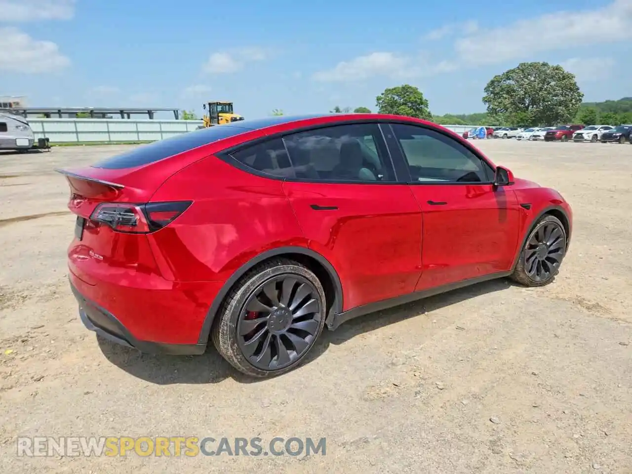 3 Photograph of a damaged car 7SAYGDEFXNF399563 TESLA MODEL Y 2022