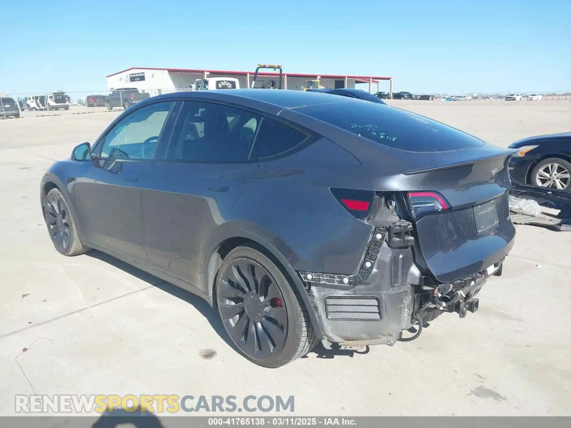 3 Photograph of a damaged car 7SAYGDEFXNF516963 TESLA MODEL Y 2022