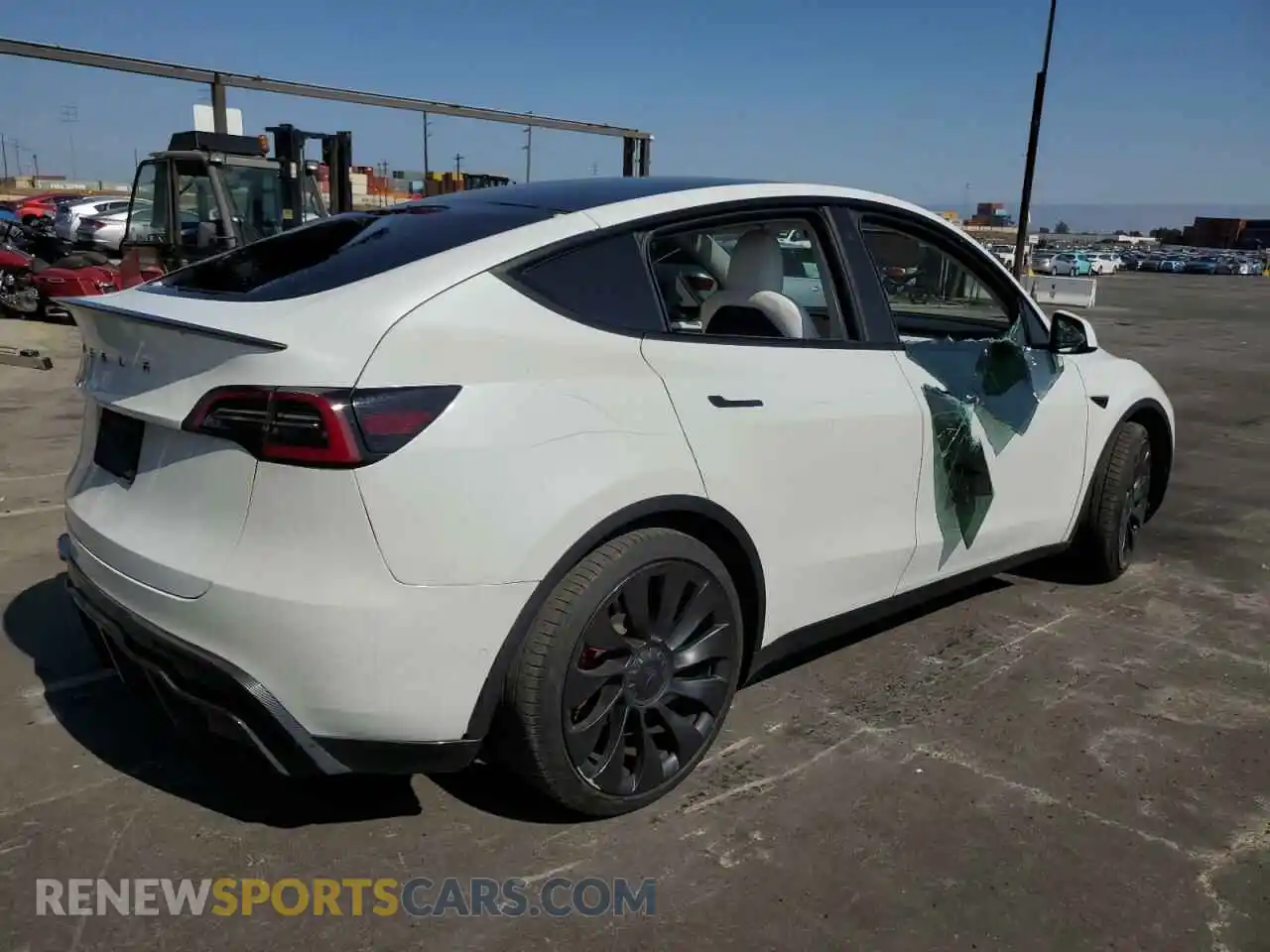 3 Фотография поврежденного автомобиля 7SAYGDEFXNF530569 TESLA MODEL Y 2022