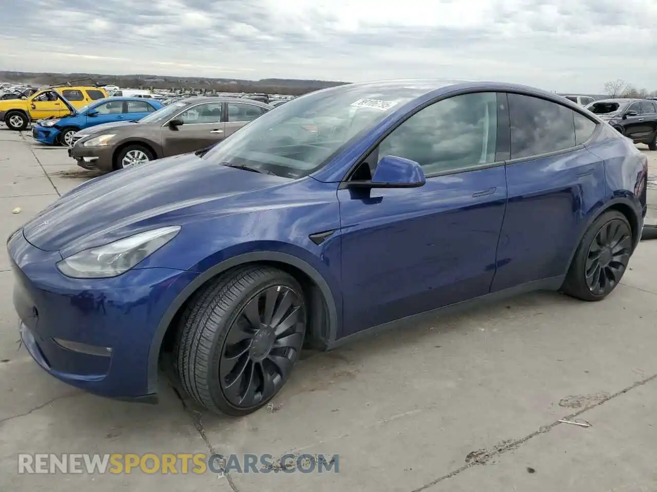 1 Фотография поврежденного автомобиля 7SAYGDEFXNF531771 TESLA MODEL Y 2022