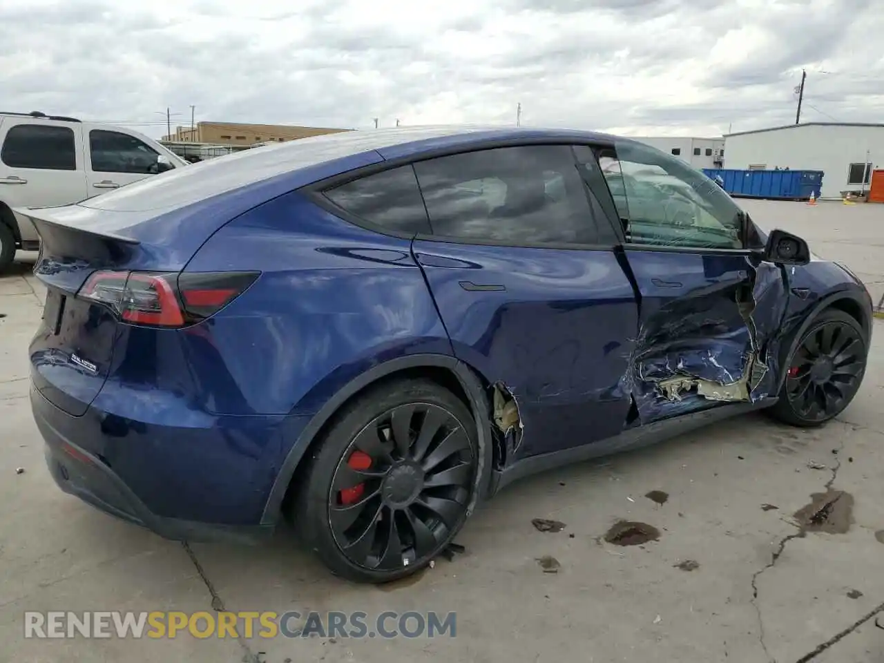 3 Фотография поврежденного автомобиля 7SAYGDEFXNF531771 TESLA MODEL Y 2022