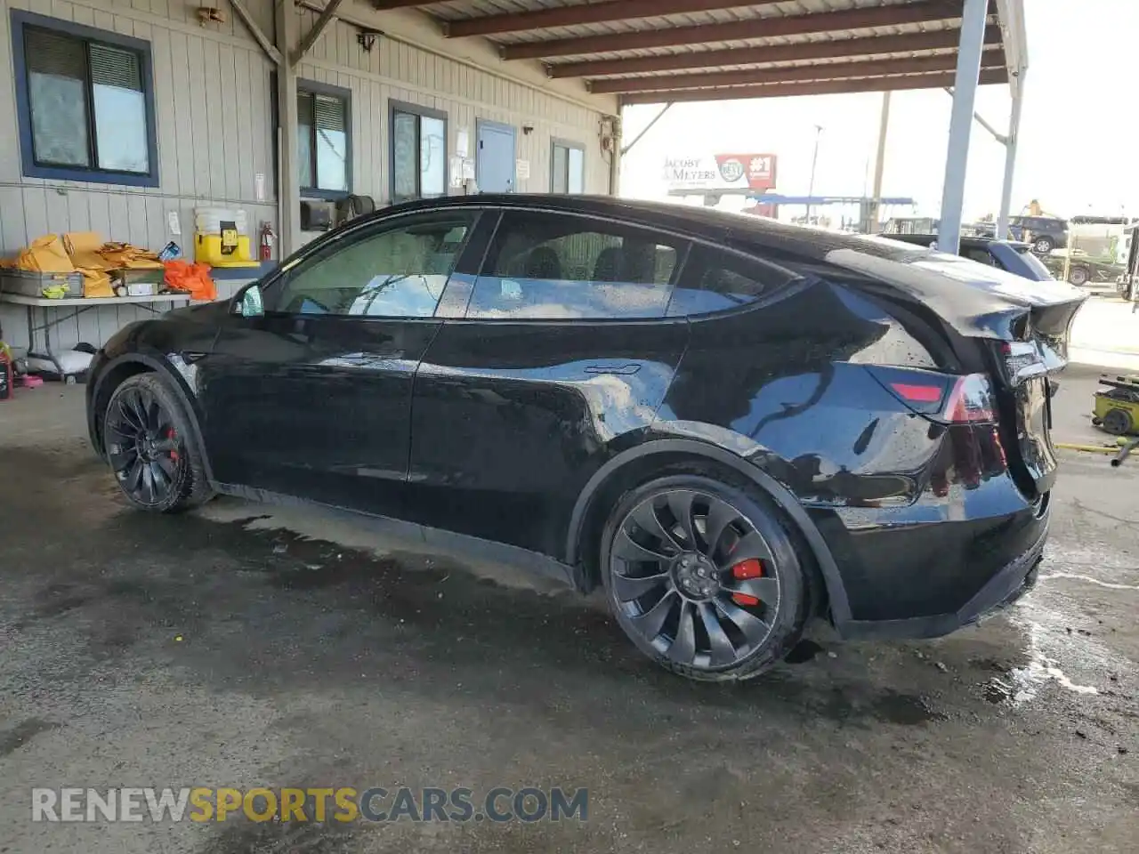 2 Photograph of a damaged car 7SAYGDEFXNF554631 TESLA MODEL Y 2022