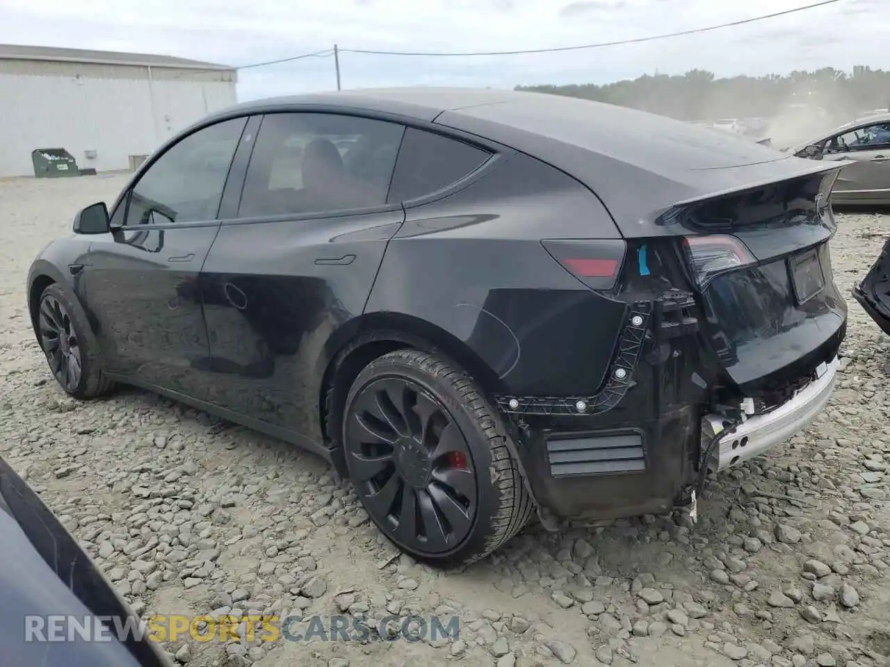 2 Photograph of a damaged car 7SAYGDEFXNF562406 TESLA MODEL Y 2022