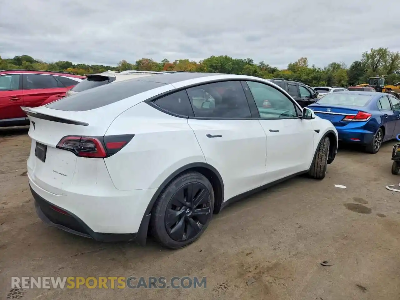 3 Фотография поврежденного автомобиля 7SAYGAEE0PF607796 TESLA MODEL Y 2023