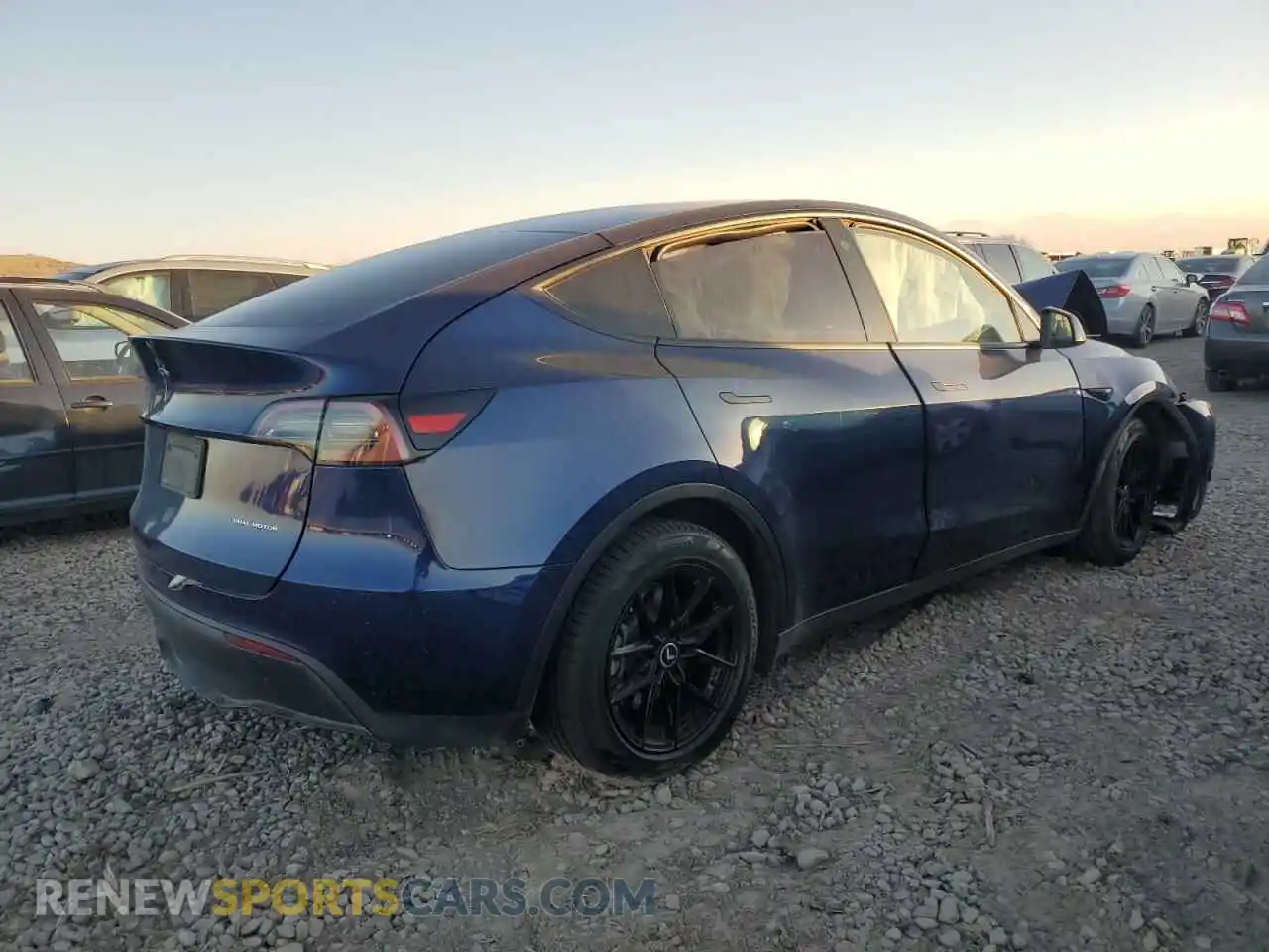 3 Photograph of a damaged car 7SAYGAEE0PF627921 TESLA MODEL Y 2023