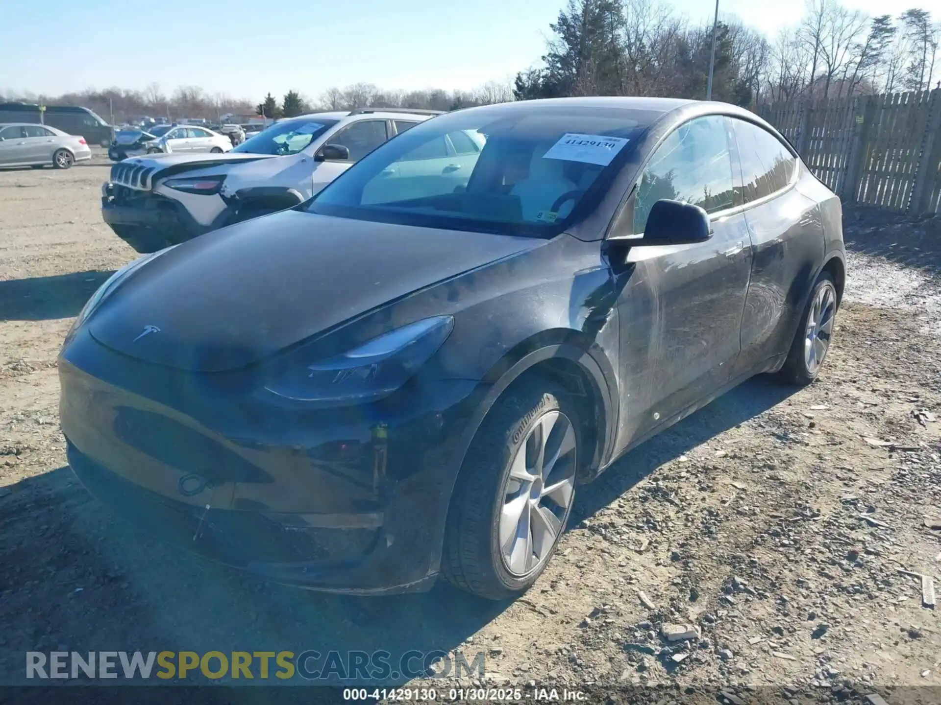 2 Photograph of a damaged car 7SAYGAEE0PF646470 TESLA MODEL Y 2023