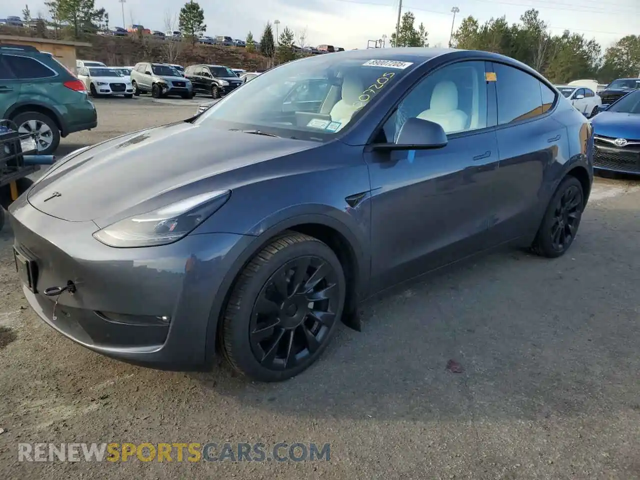 1 Photograph of a damaged car 7SAYGAEE0PF663768 TESLA MODEL Y 2023