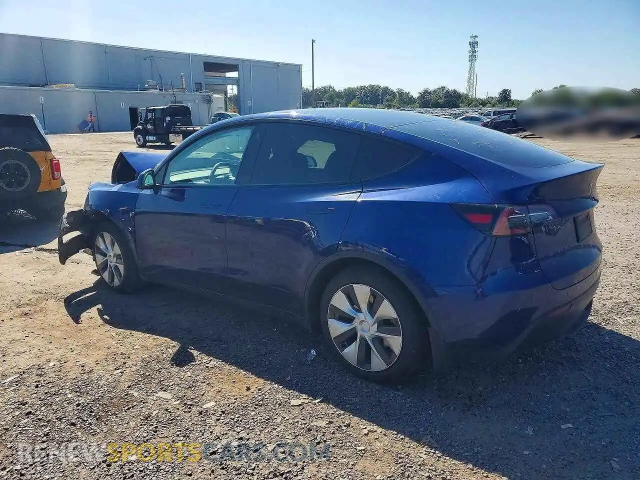 2 Photograph of a damaged car 7SAYGAEE0PF703654 TESLA MODEL Y 2023