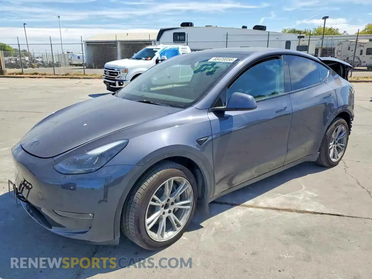 1 Photograph of a damaged car 7SAYGAEE0PF738551 TESLA MODEL Y 2023