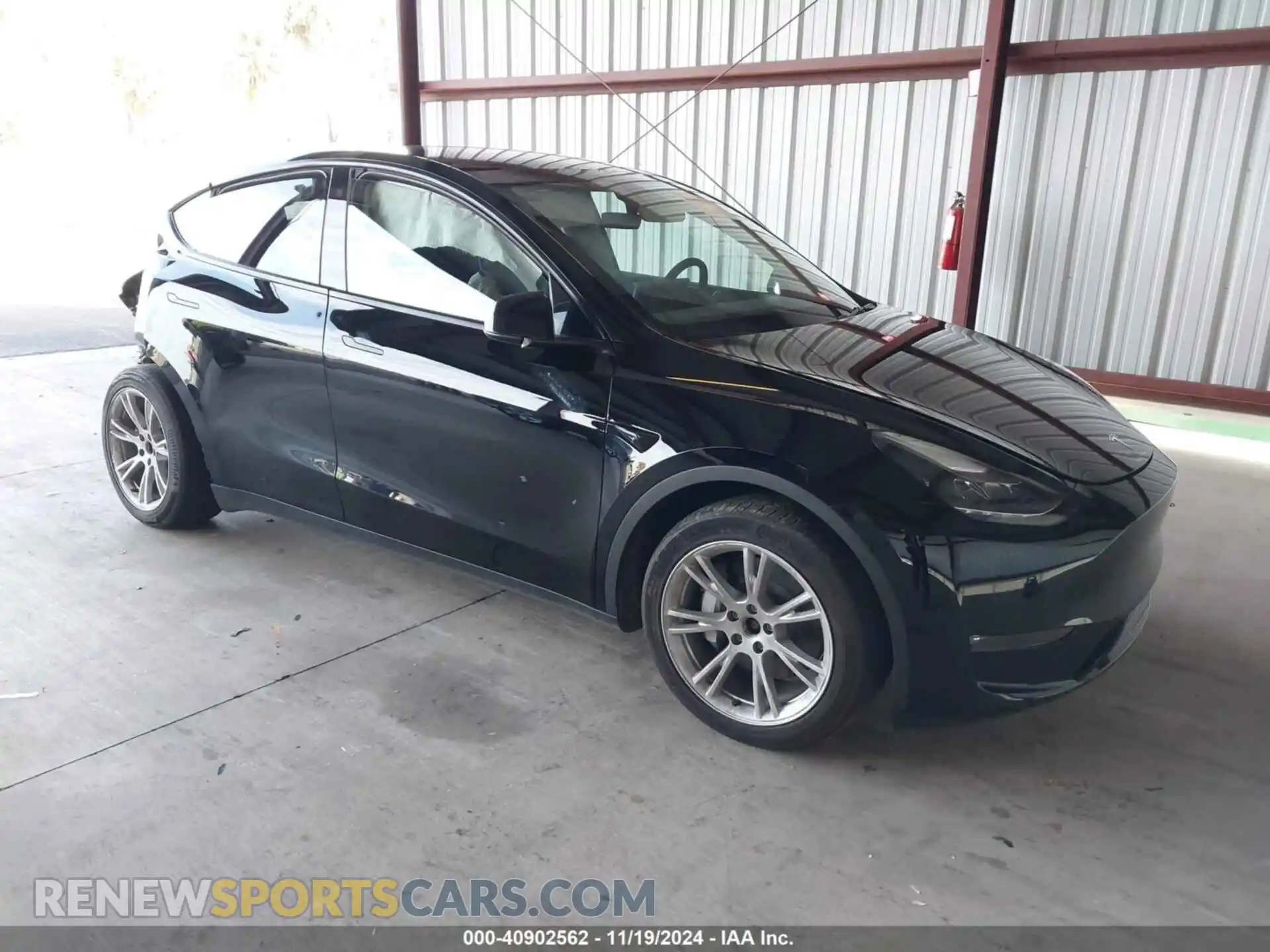 1 Photograph of a damaged car 7SAYGAEE0PF741157 TESLA MODEL Y 2023