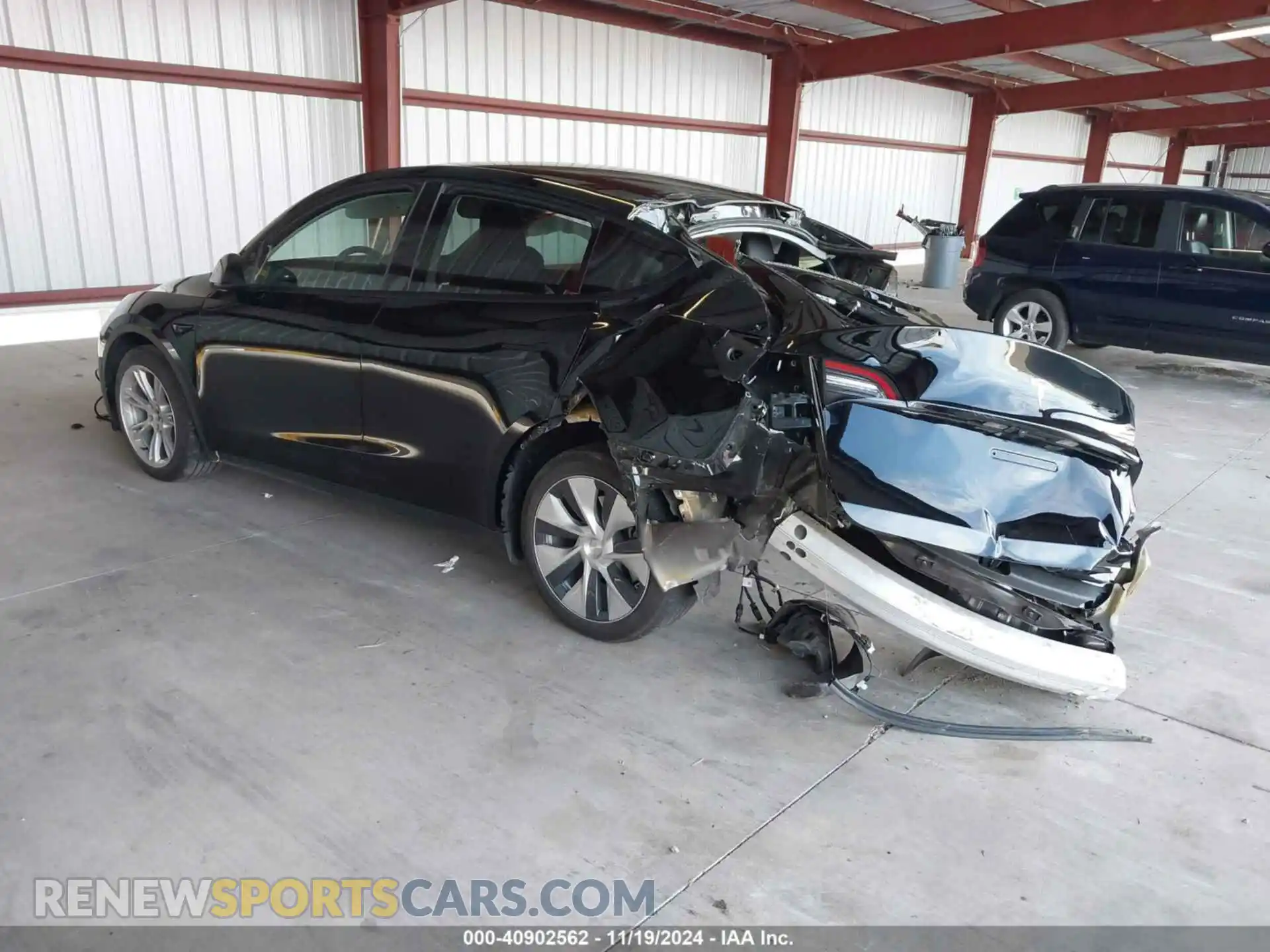 3 Photograph of a damaged car 7SAYGAEE0PF741157 TESLA MODEL Y 2023