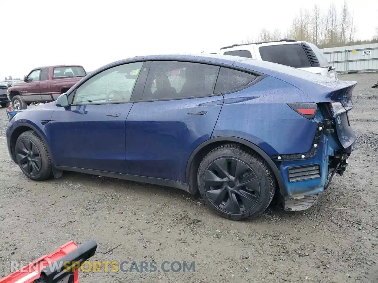 2 Photograph of a damaged car 7SAYGAEE0PF742387 TESLA MODEL Y 2023