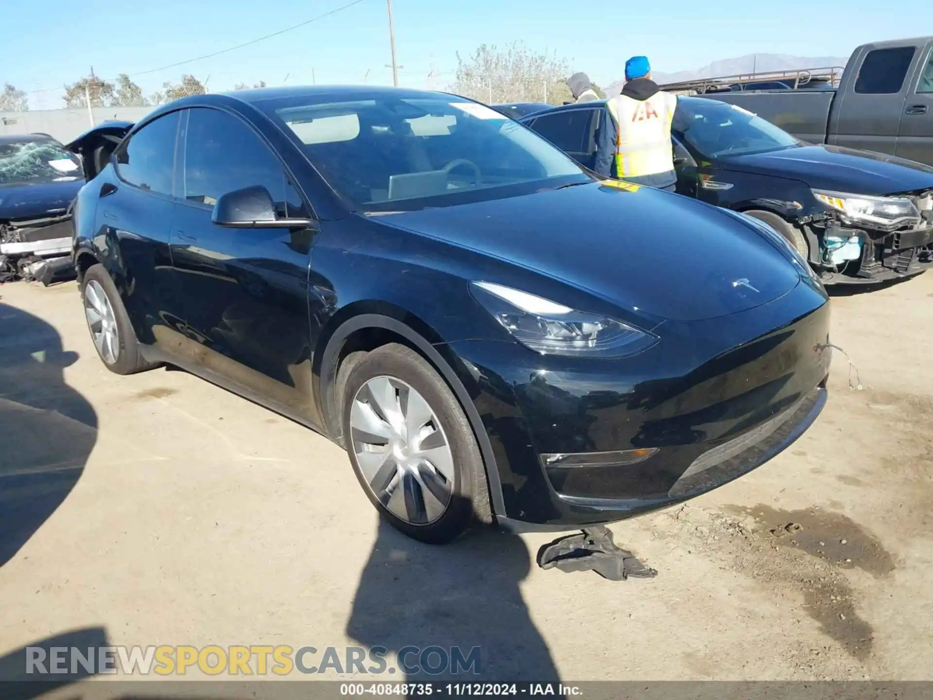 1 Photograph of a damaged car 7SAYGAEE0PF868345 TESLA MODEL Y 2023
