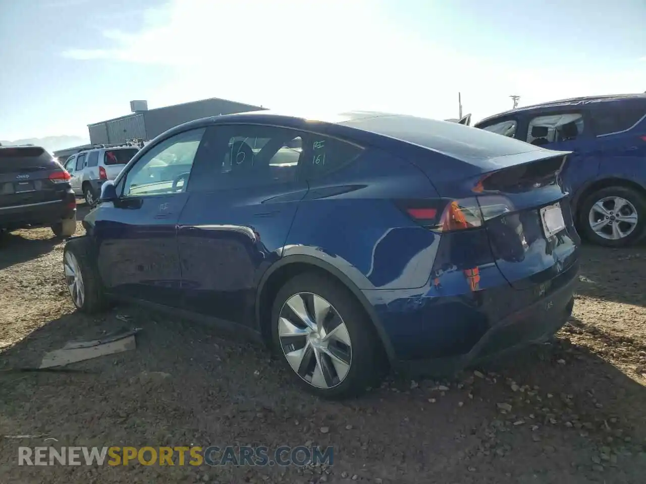 2 Photograph of a damaged car 7SAYGAEE0PF884190 TESLA MODEL Y 2023