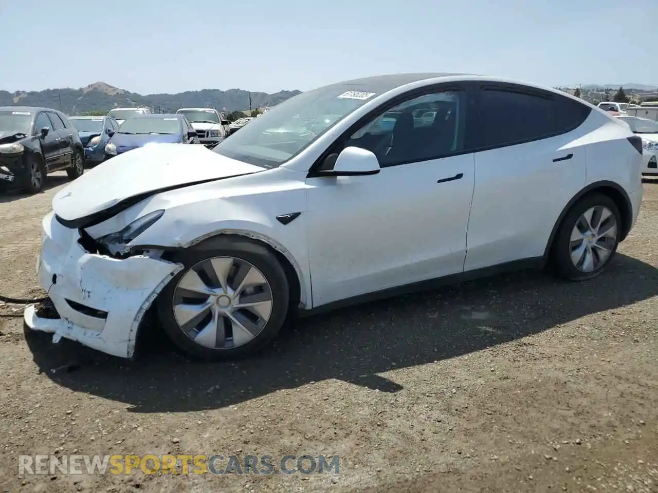 1 Photograph of a damaged car 7SAYGAEE0PF912330 TESLA MODEL Y 2023