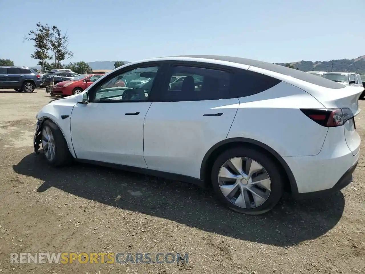 2 Photograph of a damaged car 7SAYGAEE0PF912330 TESLA MODEL Y 2023