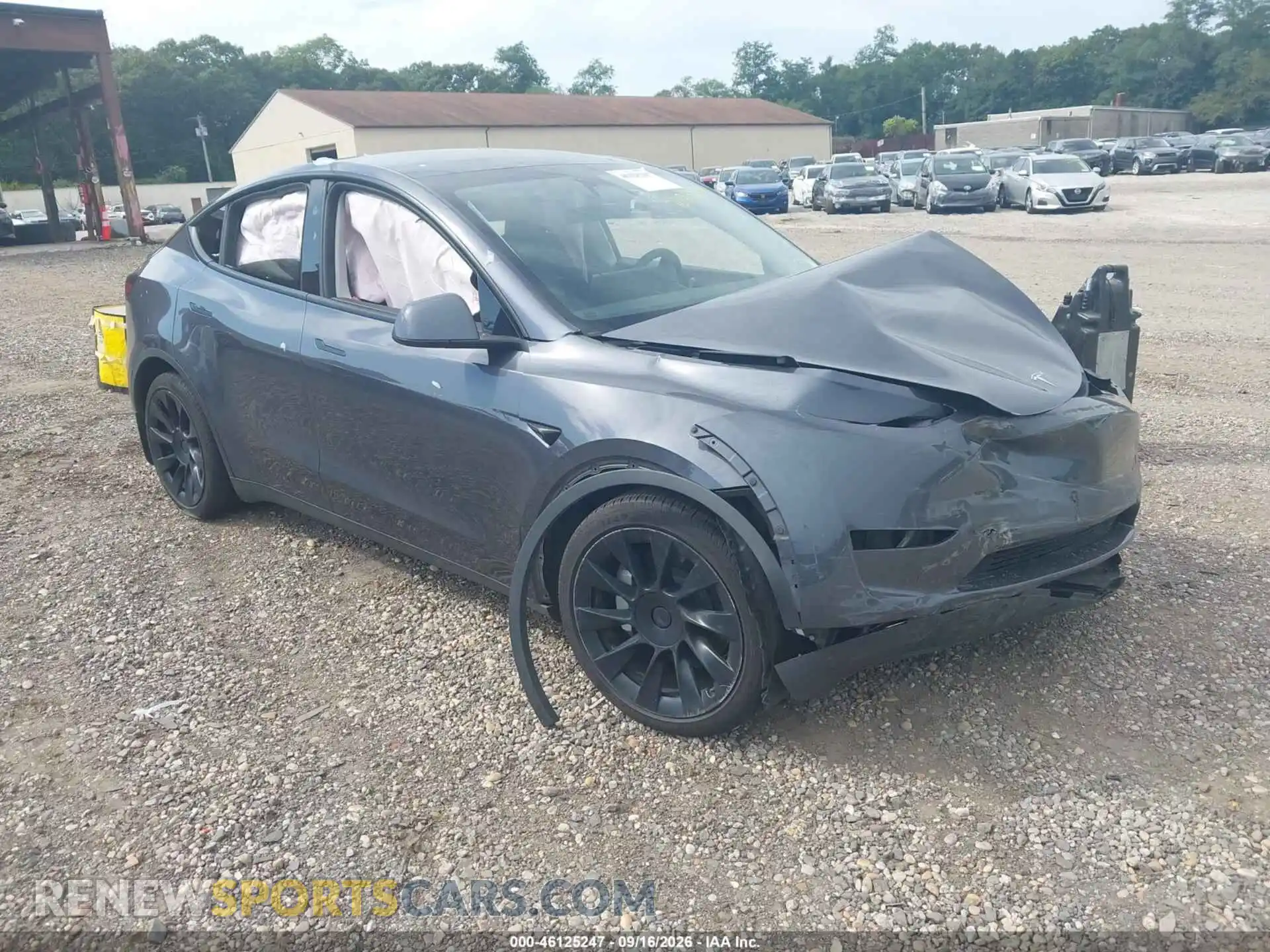 1 Photograph of a damaged car 7SAYGAEE0PF932240 TESLA MODEL Y 2023