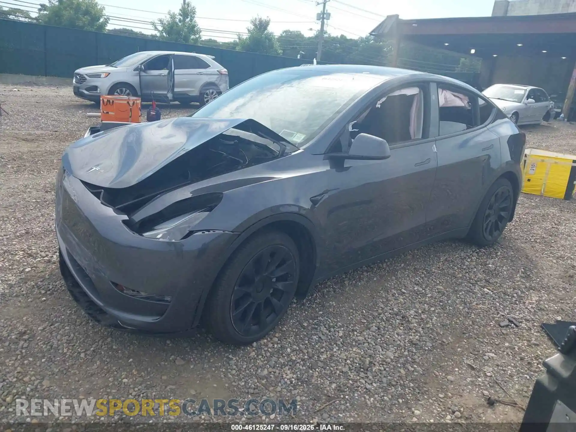 2 Photograph of a damaged car 7SAYGAEE0PF932240 TESLA MODEL Y 2023