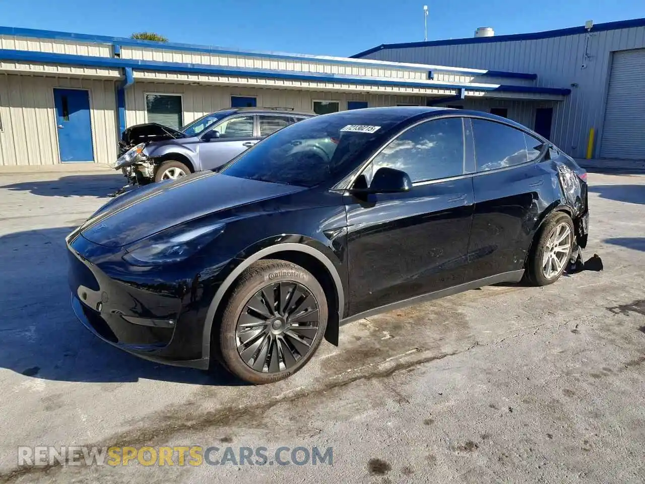 1 Photograph of a damaged car 7SAYGAEE0PF942010 TESLA MODEL Y 2023