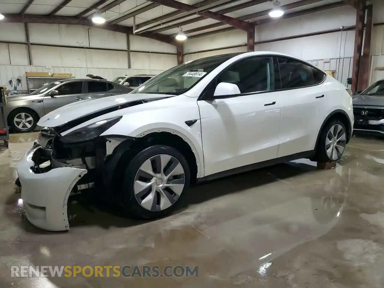 1 Photograph of a damaged car 7SAYGAEE0PF966808 TESLA MODEL Y 2023