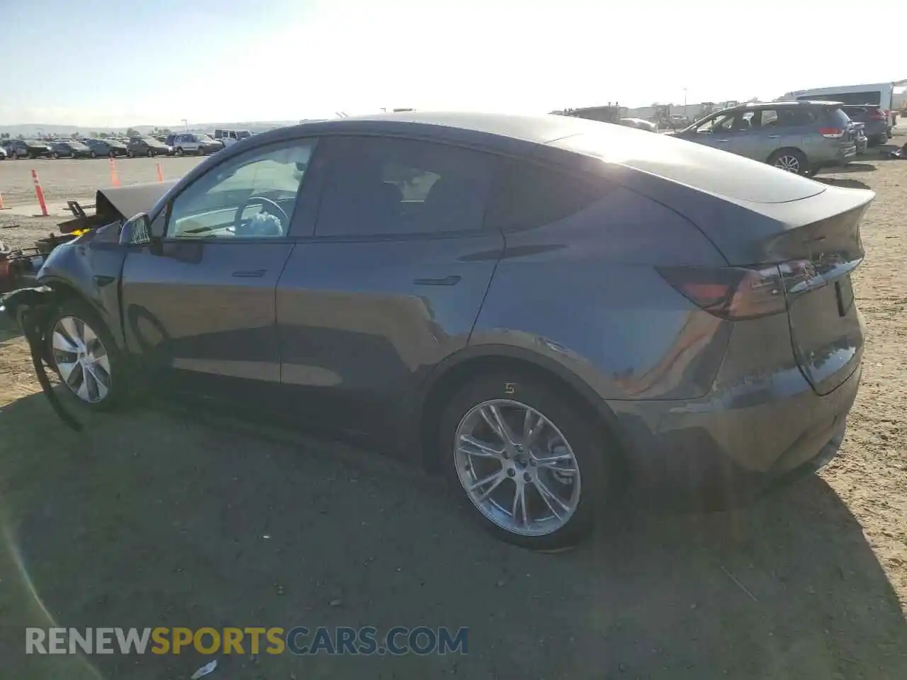 2 Photograph of a damaged car 7SAYGAEE0PF980580 TESLA MODEL Y 2023