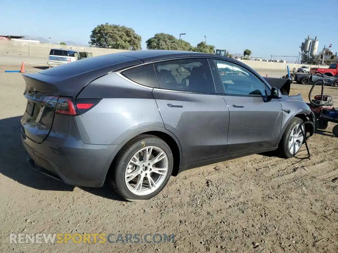 3 Photograph of a damaged car 7SAYGAEE0PF980580 TESLA MODEL Y 2023