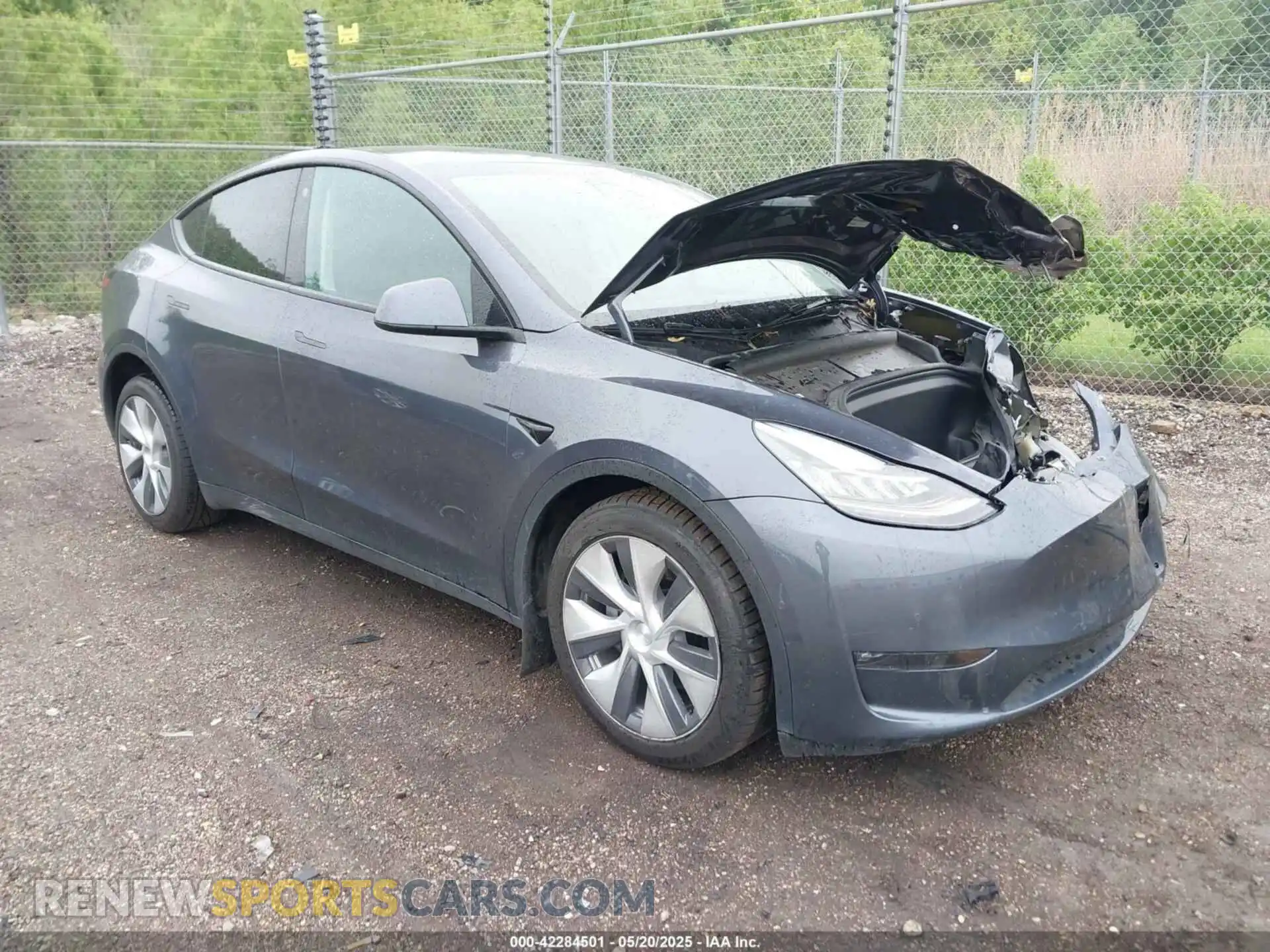 1 Photograph of a damaged car 7SAYGAEE1PF584206 TESLA MODEL Y 2023