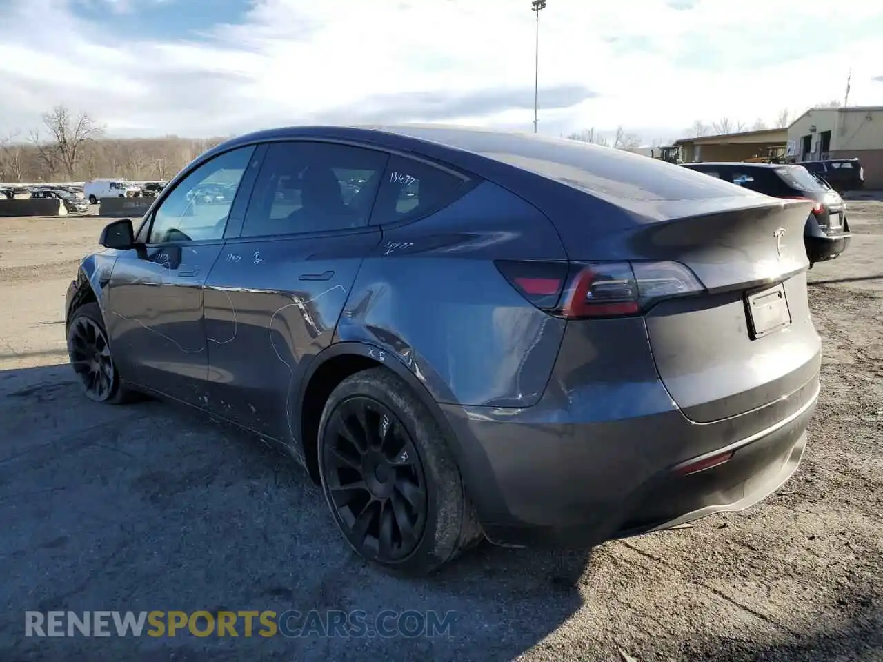 2 Photograph of a damaged car 7SAYGAEE1PF672995 TESLA MODEL Y 2023