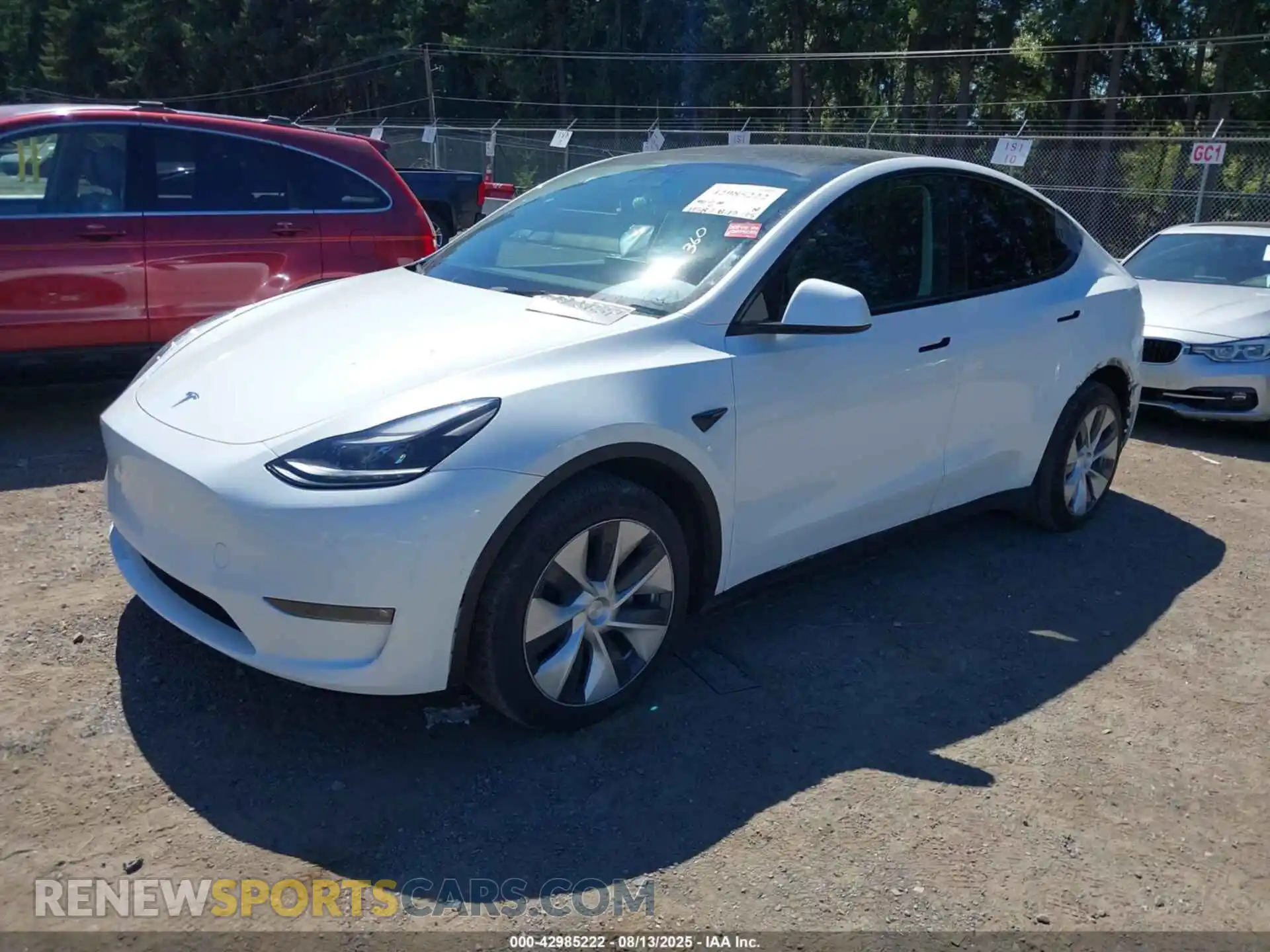 2 Photograph of a damaged car 7SAYGAEE1PF700262 TESLA MODEL Y 2023